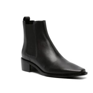 Tory Burch Black Leather Ankle Booties- CHELSEA ANKLE BOOT 45MM
PERFECT BLACK